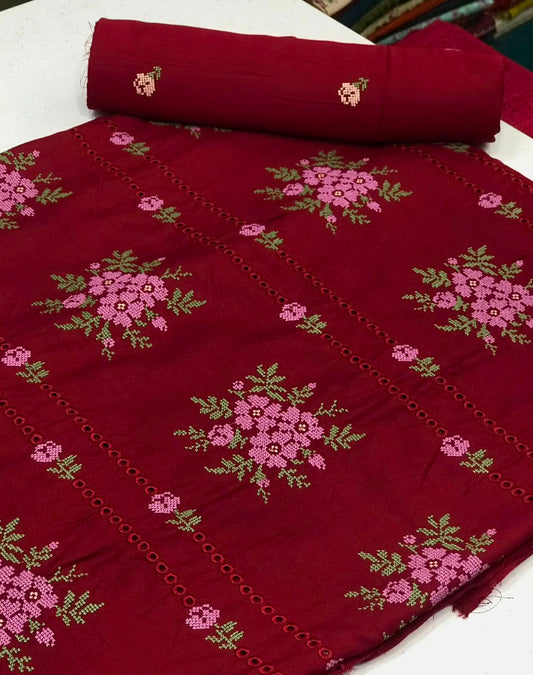 Bareeze Embroidered 2PC Lawn Suit KWP4| Premium Winter Collection