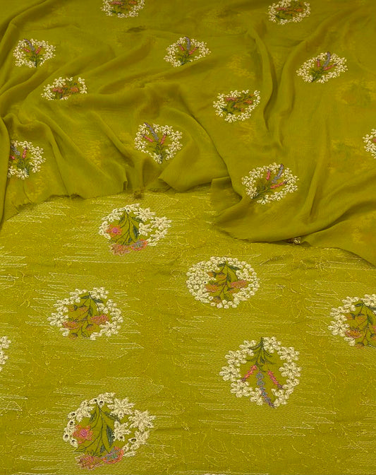 Bareeze Embroidered 3PC Winter Karandi KK1 | Premium Winter Collection