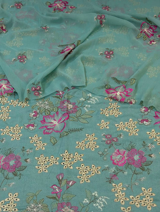 Bareeze Embroidered 3PC Winter Karandi KK3 | Premium Winter Collection
