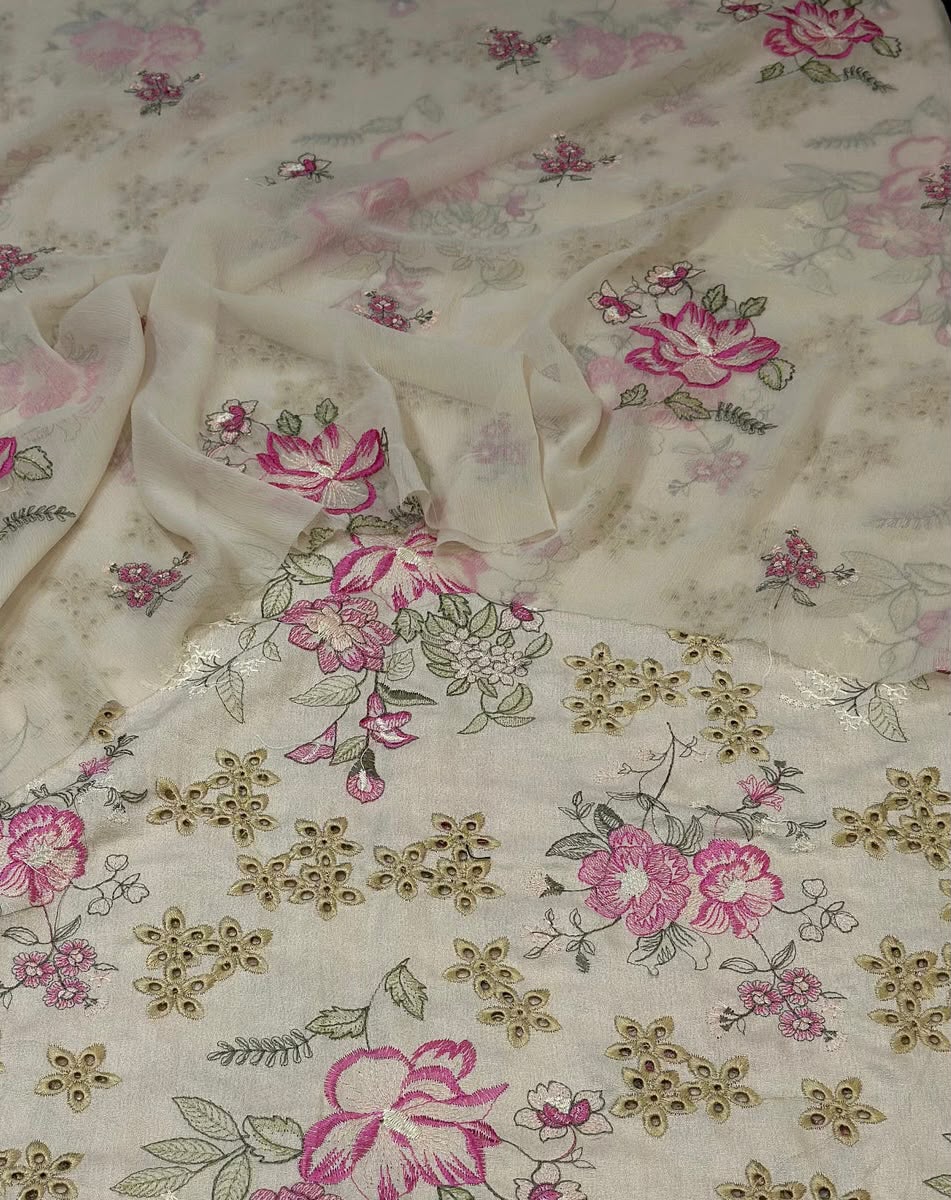 Bareeze Embroidered 3PC Winter Karandi KK4| Premium Winter Collection