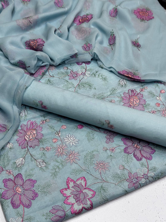 Bareeze Embroidered 3PC Lawn K45 | Premium Lawn Collection